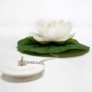 synthetic floating flower that adds colour and fun to any bath