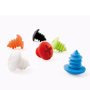 Colourful bottle stoppers made of silicone.
Fit most wine bottles