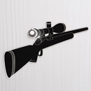 Humorous door decor - a high quality sticker that incorporates the front door spy-hole.