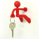 superstrong and stylish, attach magnetic Pete to any metalic surface and he will hold your keys for you